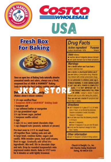 2 Bột Baking Soda đa công dụng 454g
