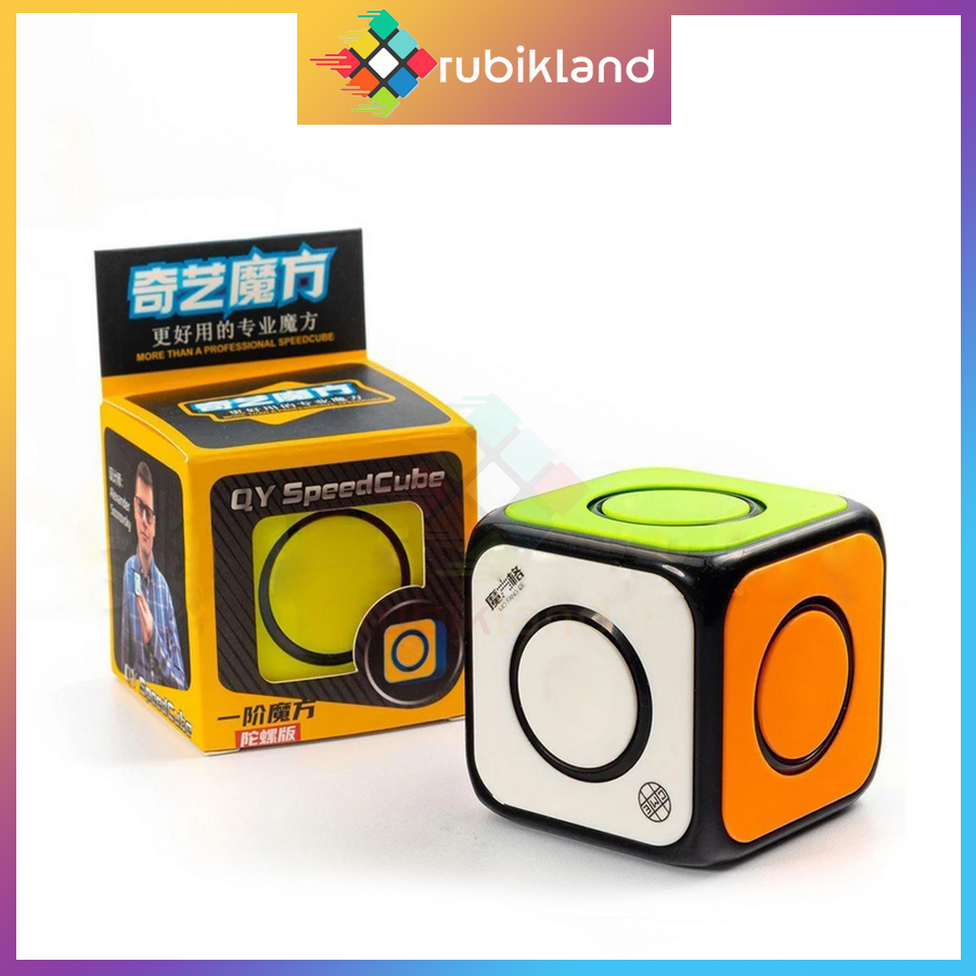 [Bản Spinner] Rubik 1x1 Spinner QiYi O2 Cube Rubic Biến Thể Đồ Chơi Trí Tuệ Trẻ Em