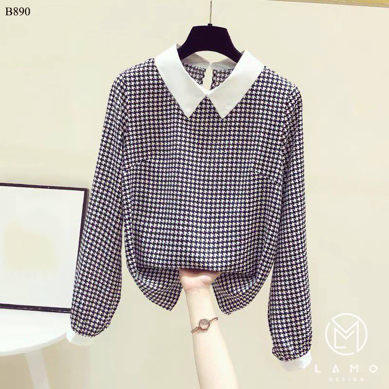 áo sơ mi nữ lụa mango  sang trọng -B890