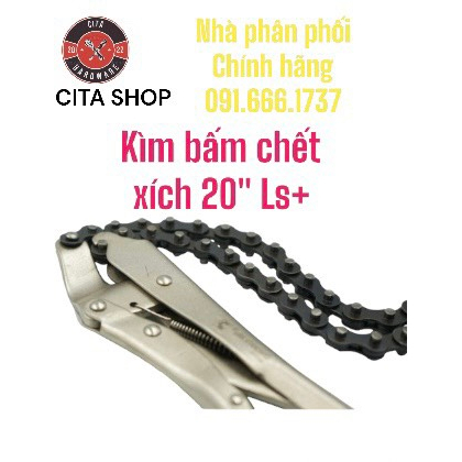 Kìm Bấm Chết xích 20'' (500mm)  LS+ Chính Hãng