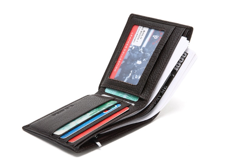 Ví Bóp Nam Da Bò Sáp - Kiểu Đứng Ví Nam Da Thật Cao Cấp Siêu Bền Sản Phẩm Được Bảo Hành 3Năm - Đồ Da Kingshop