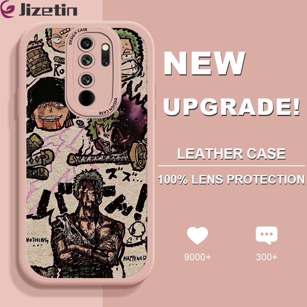 Jizetin Leather Case For Xiaomi Redmi Note 7 Note 7 Pro Note 8 Note 8 Pro Slim Zoro Leather Back Casing PU Leather Cover Phone Case