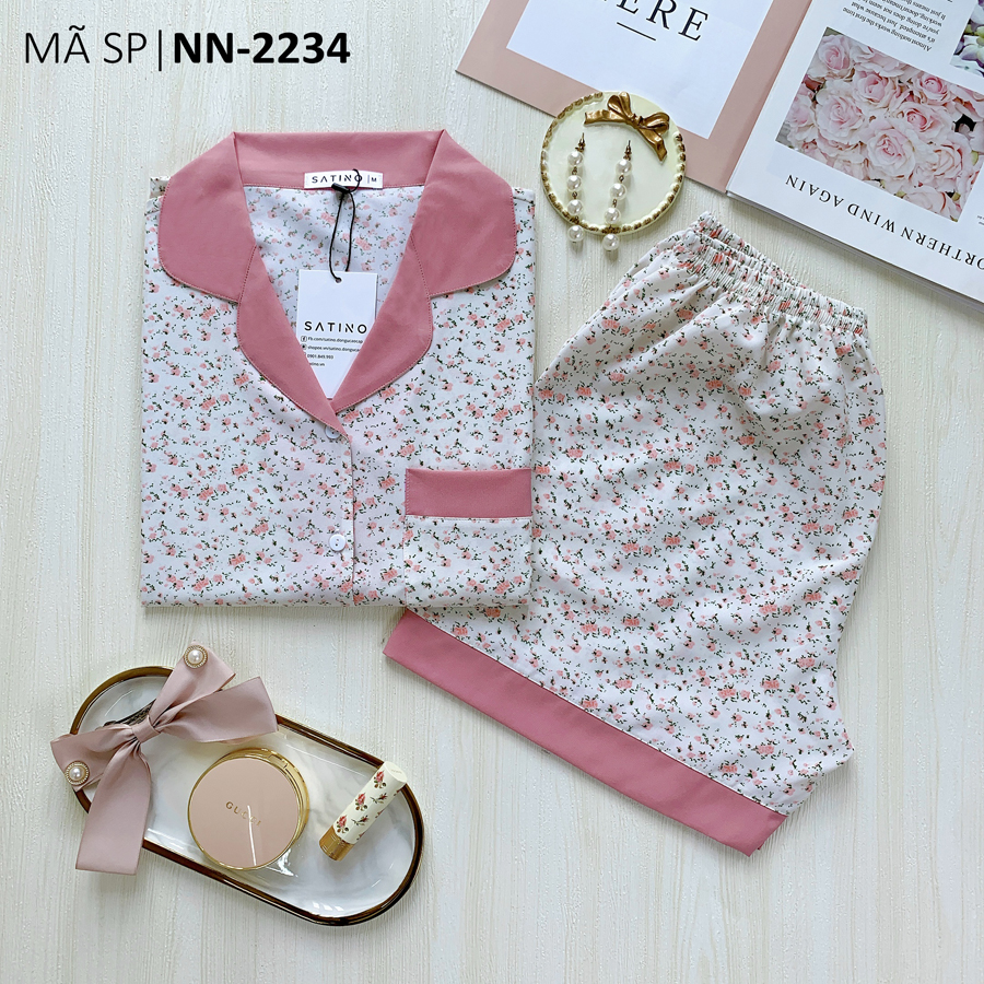 Pijama TNQN - Layla Pink [COMBO 3 BỘ 439K, 5 BỘ 719K ]