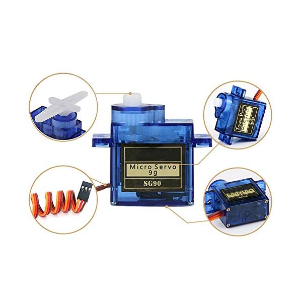Động cơ RC Servo 9G SG90 - góc quay 180°