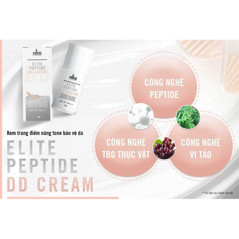 Kem dưỡng Trắng Sáng Da Elite Peptide DD Cream