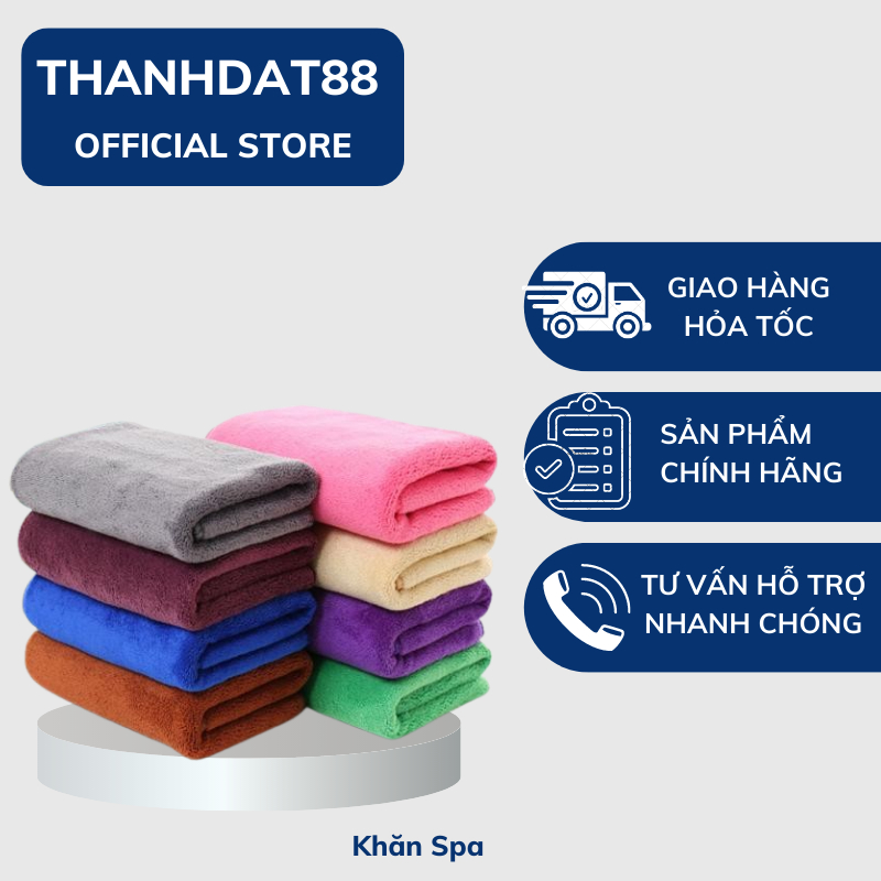 Khăn đắp người spa - kèm trải giường sze to loại dày mềm mịn kt 90*1m9