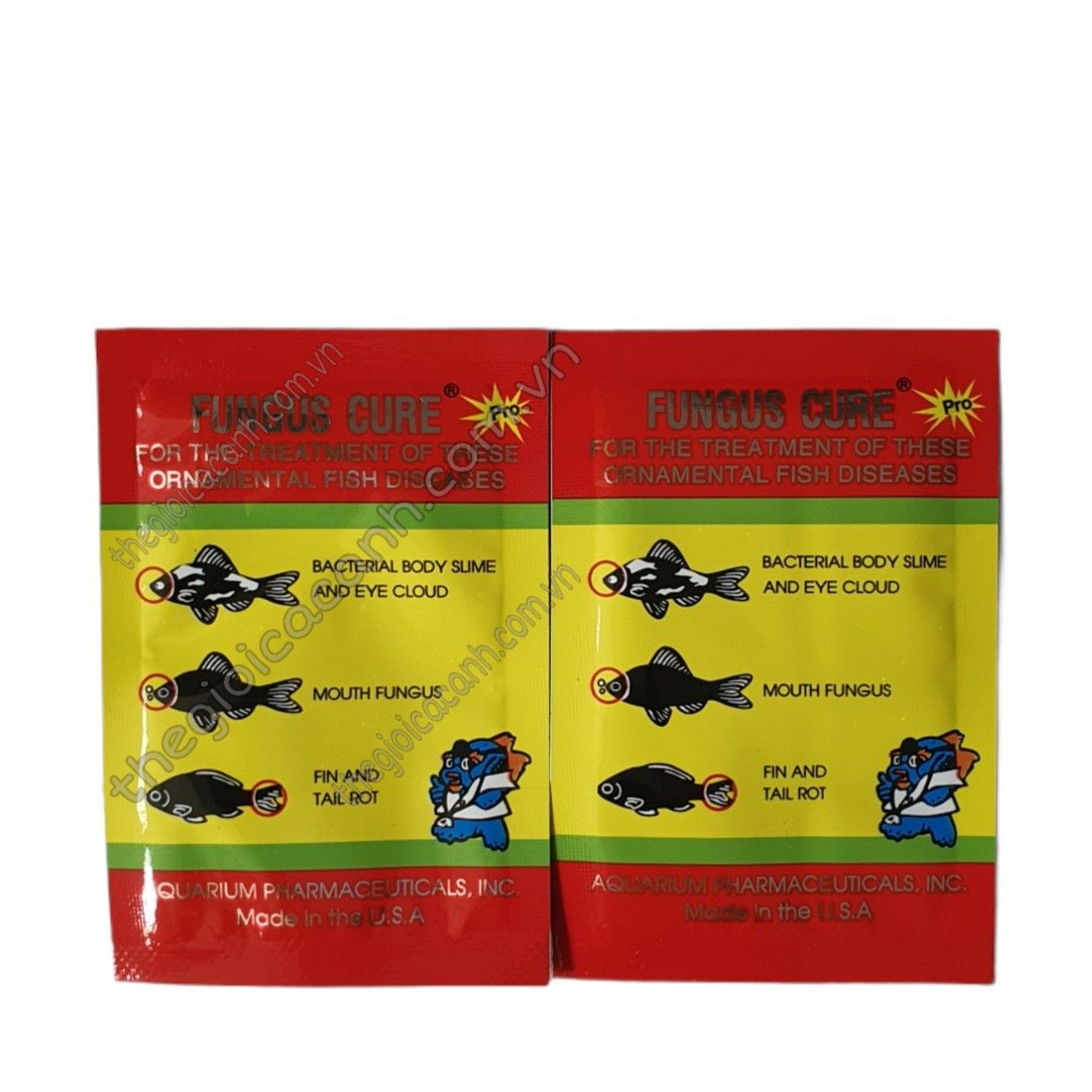 [Freeship+HCM+Luckyfish94] FUNGUS CURE HỖ TRỢ CHO CÁ CẢNH 1 GÓI A334