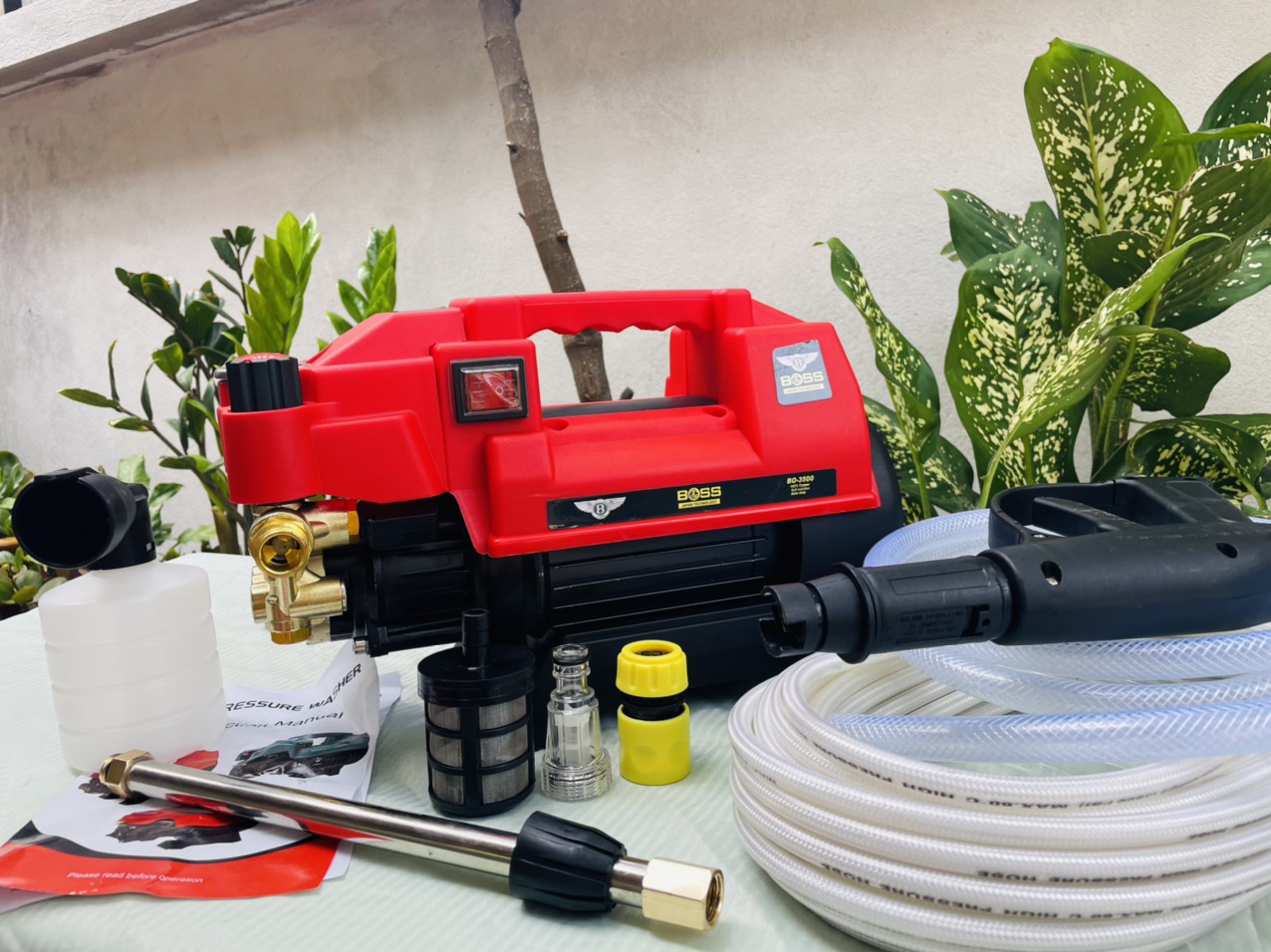 MÁY RỬA XE BOSH 3500W  BỀN KHỎE