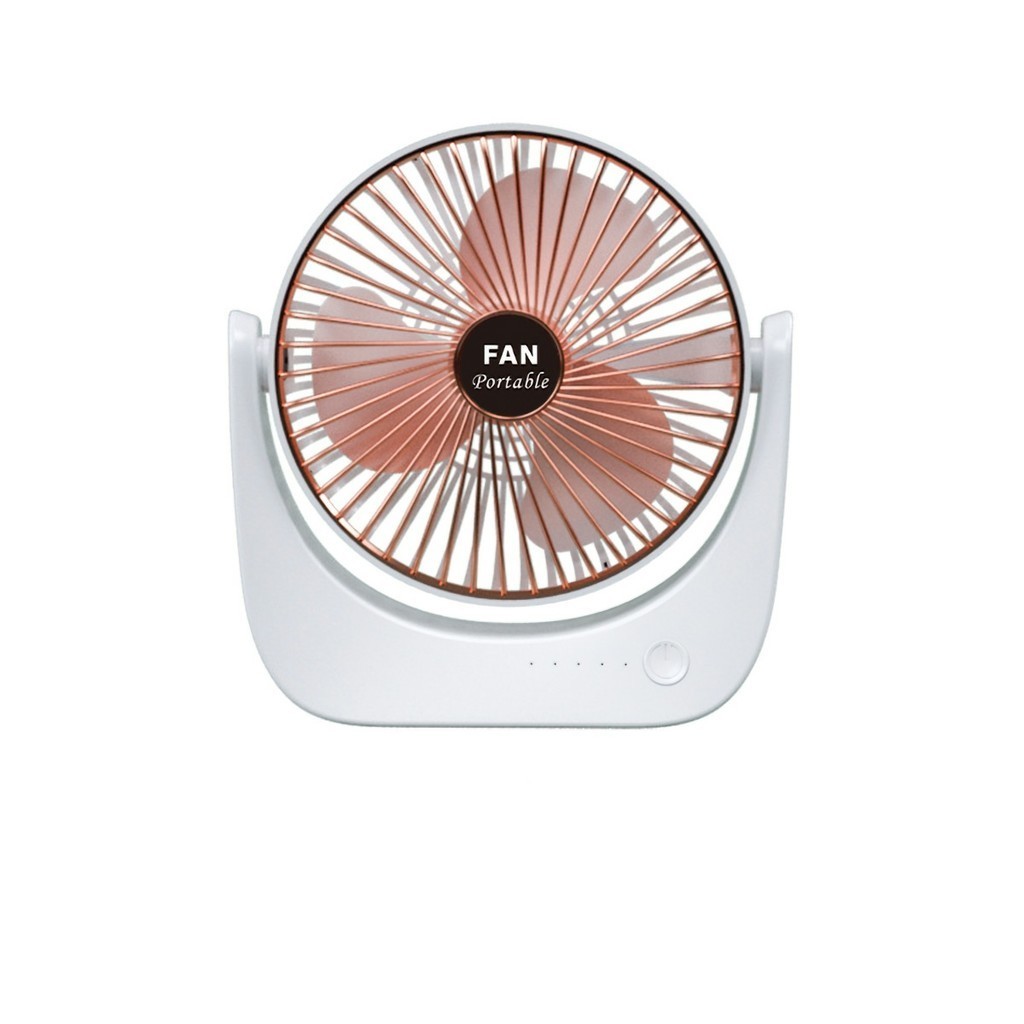 180 degree rotary table electric mini fan, 3 modes wind cooling USB rechargeable battery fan-Lumbley