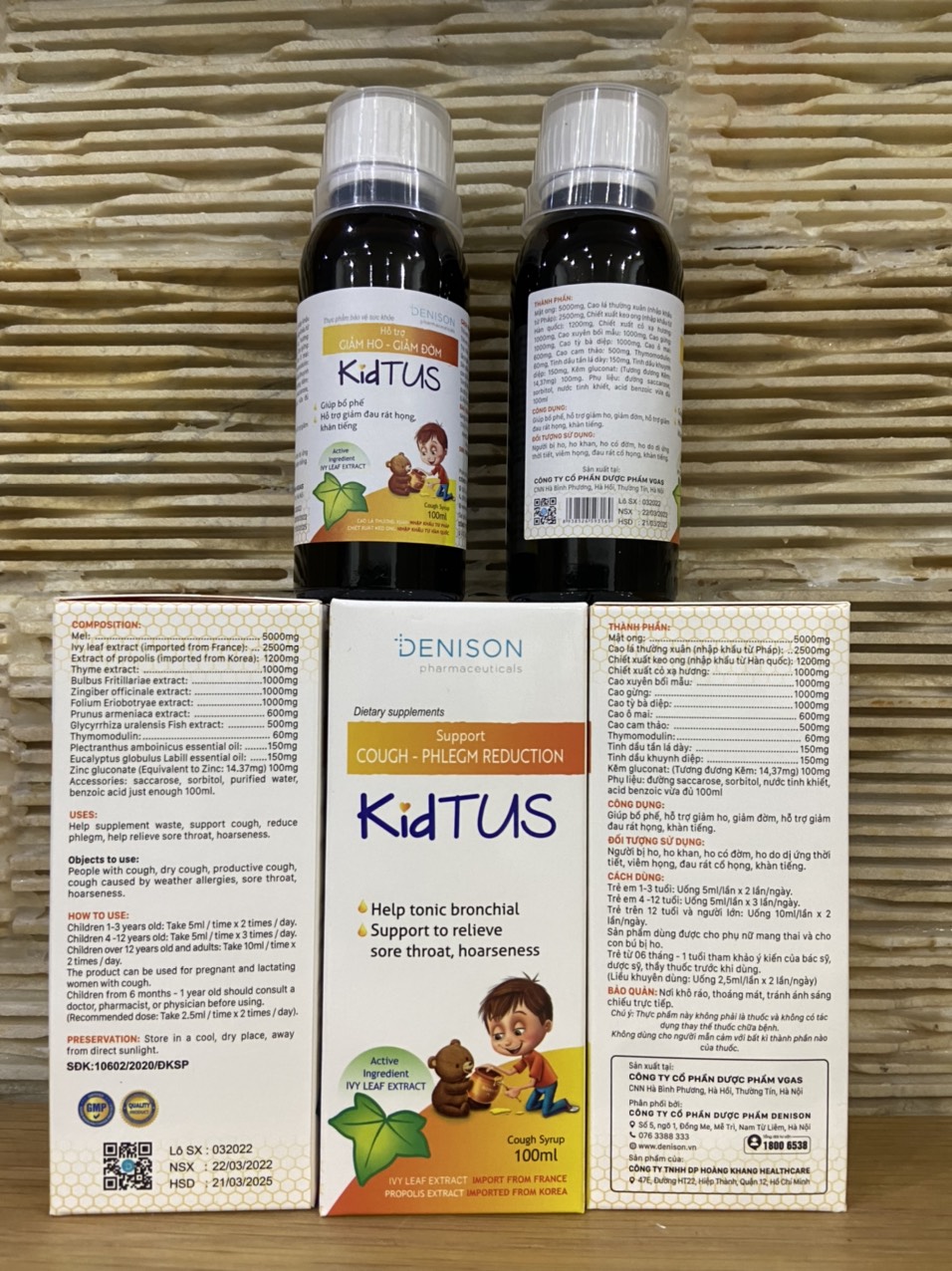 Siro KIDTUS Chai 100ml