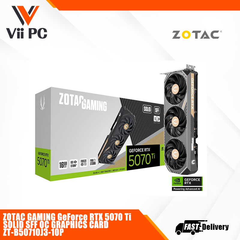 ZOTAC GAMING GeForce RTX 5070 Ti / 5070TI SOLID SFF OC 16GB DDR7
