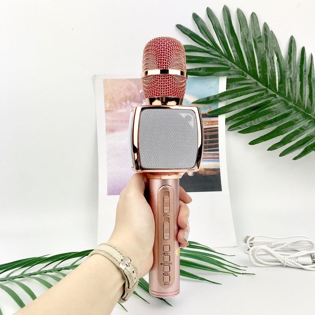 Micro Bluetooth Karaoke SD16 hỗ trợ khe cắm thẻ nhớ Mic bluetooth Loa bluetooth micro không dây Loa Bluetooth Loa karaoke Mic loa bluetooth loa bluetooth Micro Bluetooth Micro không dây mic bluetooth