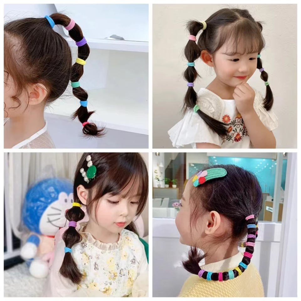 100Pcs%20Colourful%20Hair%20Rings%20Cute%20Girl%20Hair%20Rubber%20Bands%20High%20Elastic%20Base%20Hair%20Tie%20Girls%20Hair%20Ornament%20Kids%20Elastic%20Hair%20Bands%20Girls%20Plush%20Ball%20Rubber%20Band%20Sweet%20Hair%20Ties%20For%20Children%20Baby%20Hair%20Accessories%20-%20Image%203