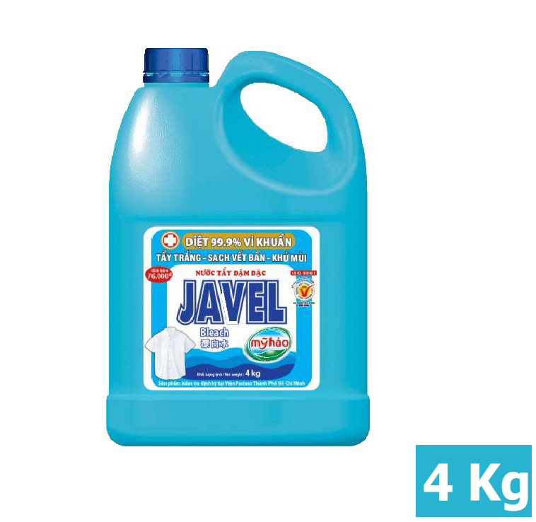 Nước tẩy javel mỹ hảo 4kg