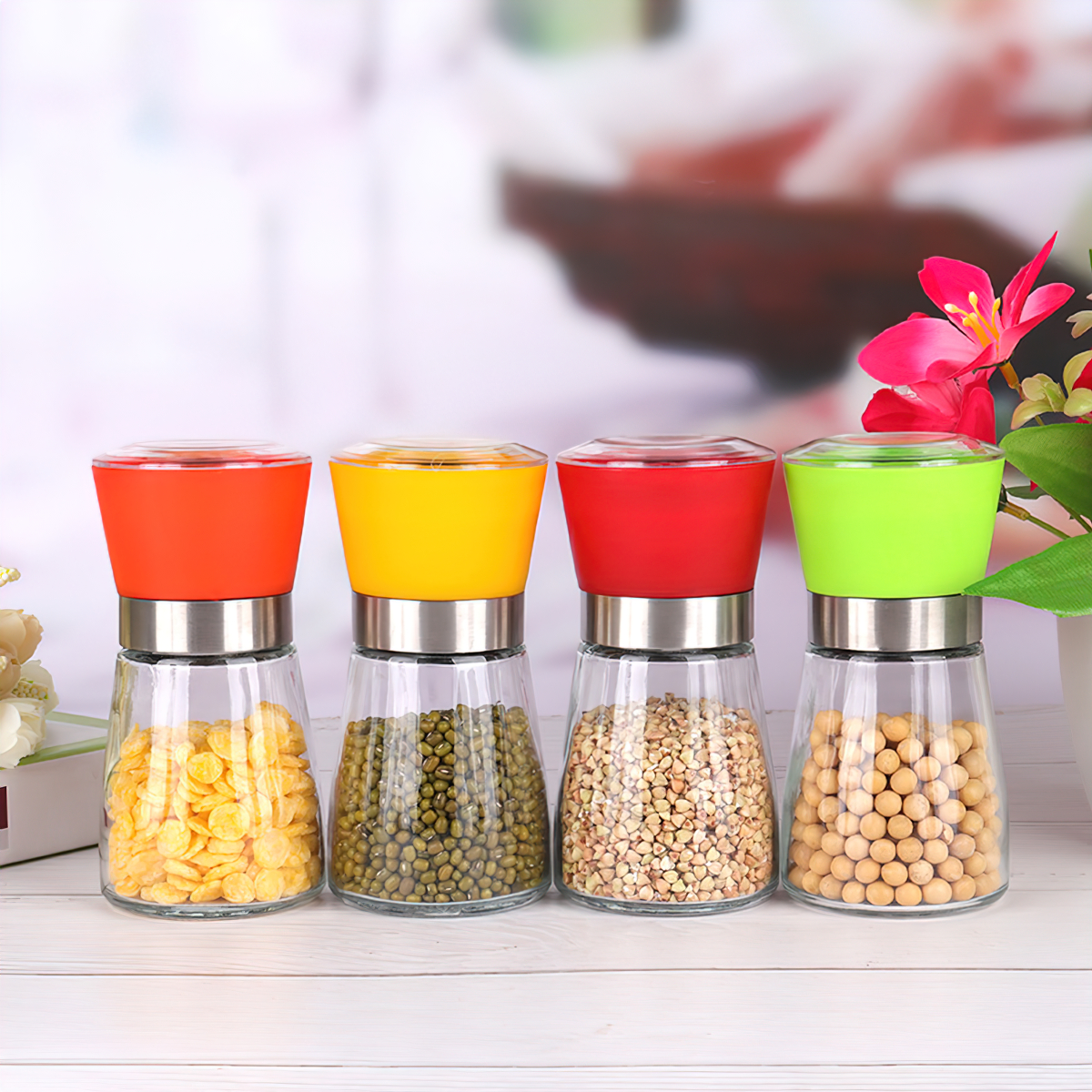 Multi-function dry pepper grinder