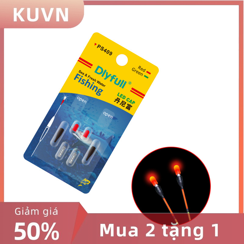 KUVN Dlyfull ánh sáng Stick với cr311 pin ổn định LED ánh sáng màu điện tử nổi phụ kiện