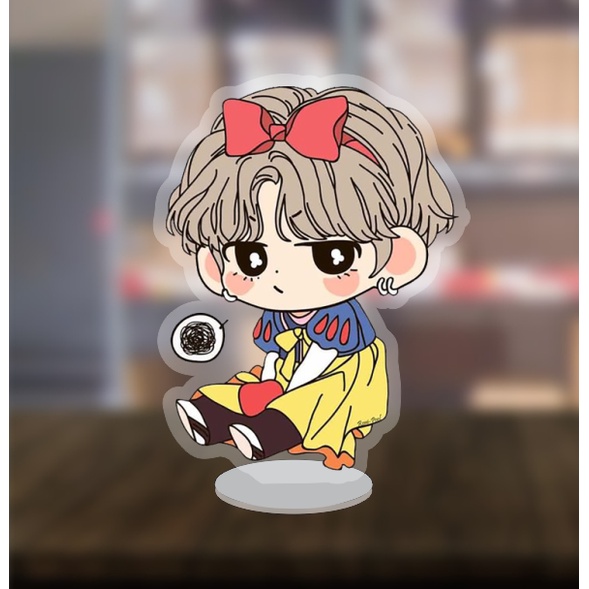 Mô Hình Standee nhân vật Kpop BTS Chibi dễ thương
