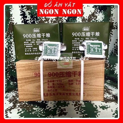 Hộp Lương Khô Quân Đội Thùng Sắt 4kg