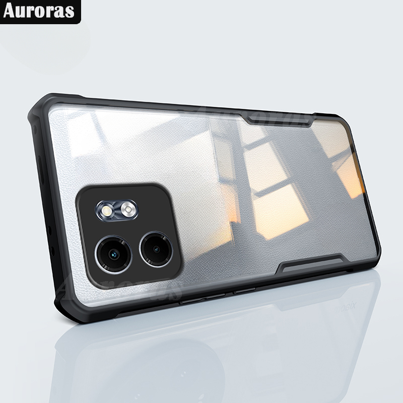 For Infinix Smart 9 Phone Case Air Cushion Soft Silicone Clear Transparent Shockproof Armor Cover for infinix Smart 9 4G Cover Casing HP.
