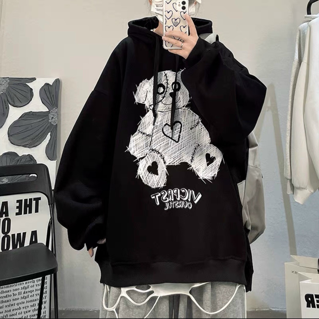 Áo hoodie unisex nam nữ basic cao cấp