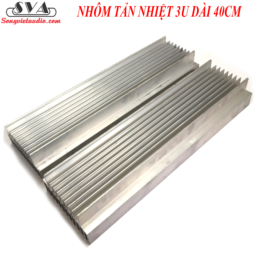 NHÔM TẢN NHIỆT 3U DÀI 40 CM.