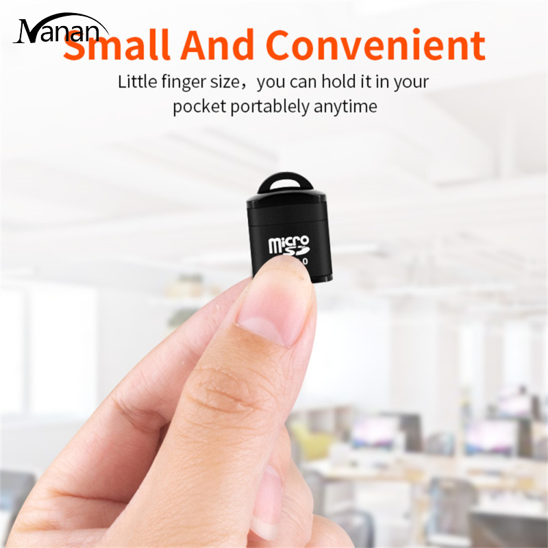 Usb Micro Sd/tf Card Reader Usb 2.0 Hi-speed Mini Usb Adapter Laptop Accessories