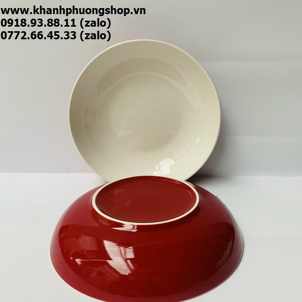 đĩa sứ sâu lòng - đĩa sứ lòng sâu