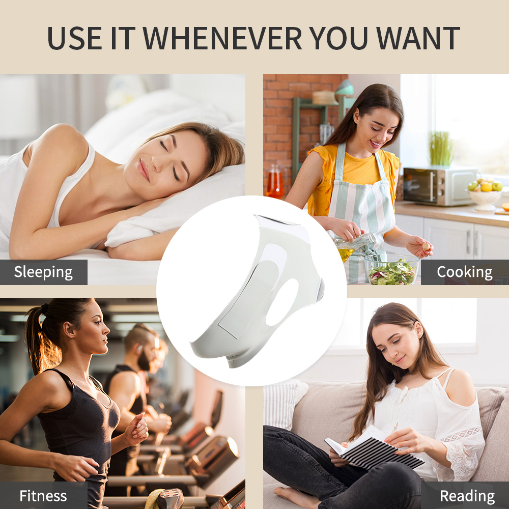 Yuanyan Elastic Face Slimming Bandage V Line Face Shaper Women Chin Cheek Lift Up Belt Facial Massager Strap Face Skin Care Tools Beauty. 