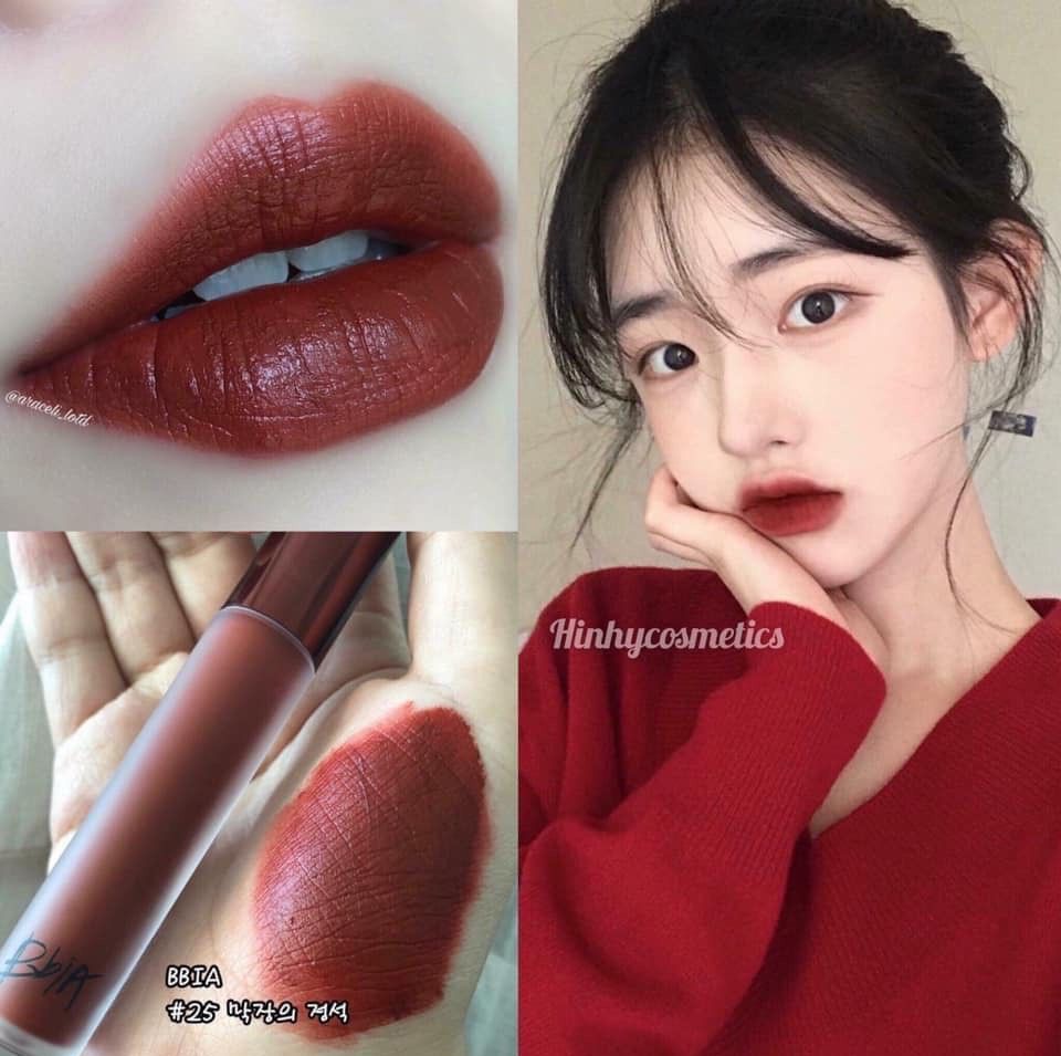 Son Kem Lì Bbia Last Velvet Lip Tint Version 5 - 25 Final Note