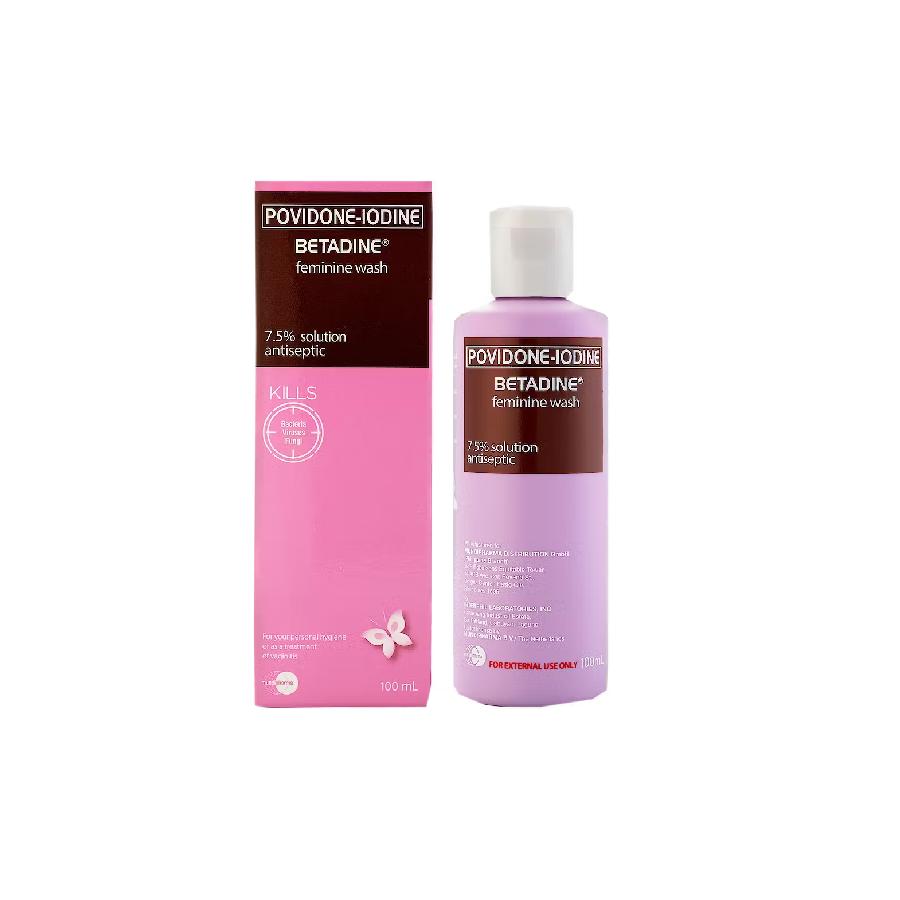 PovidoneIodine (Betadine) Antiseptic Feminine Wash (100mL) Lazada PH