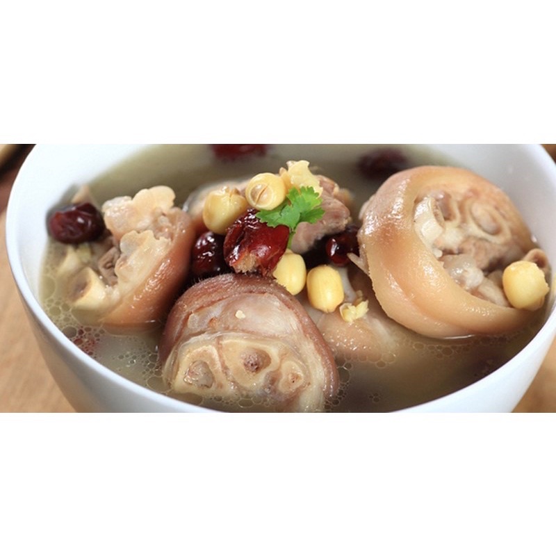 Giò heo gân, cắt khoanh - bịch 900g (giao hỏa tốc TPHCM)