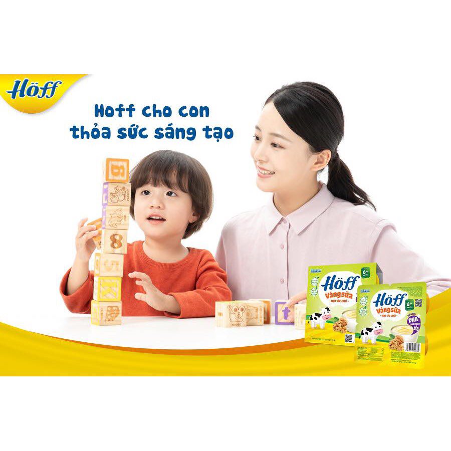 váng sữa hoff sữa non, óc chó cho bé (lốc 4 hộp)