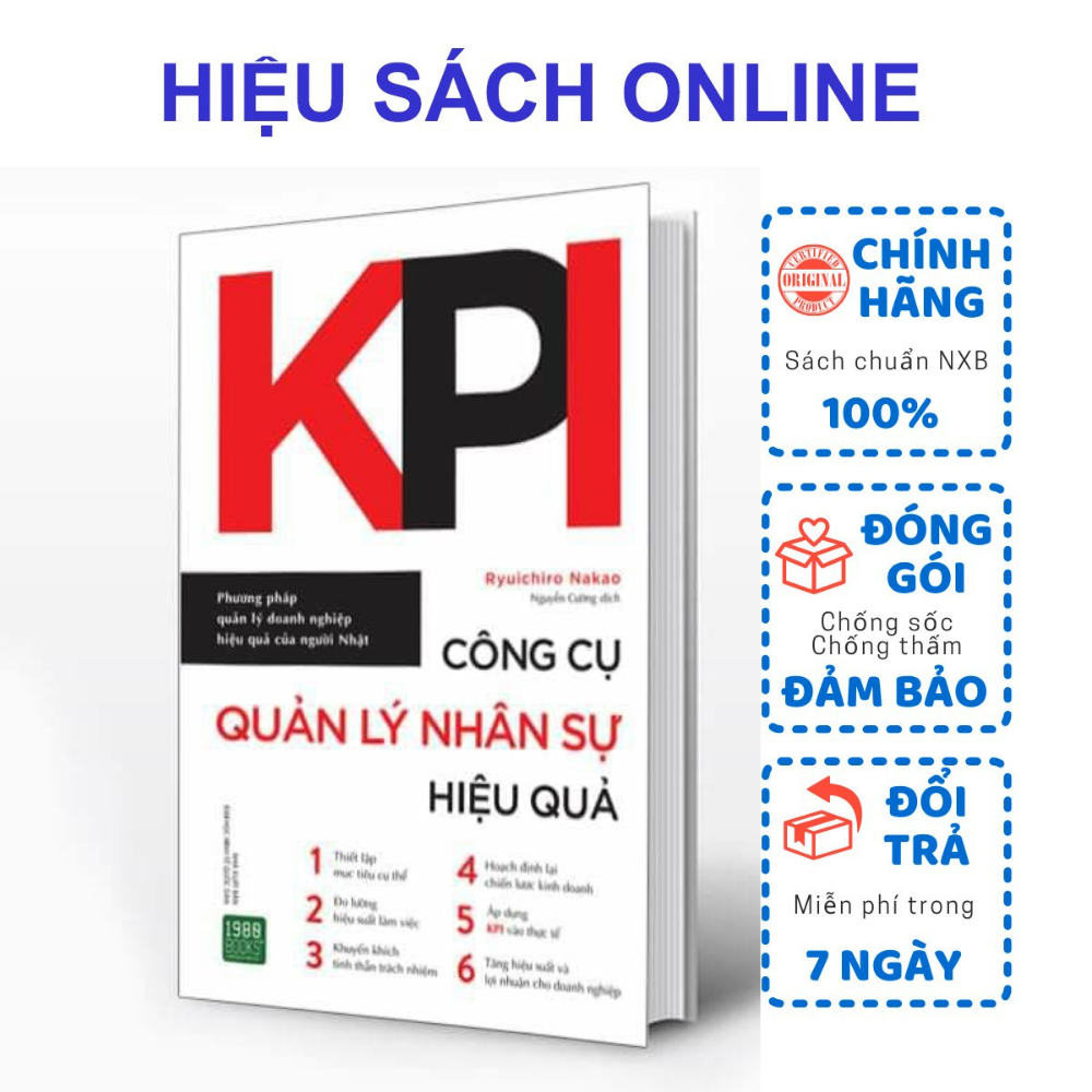 Sách - kpi - công cụ quản lý nhân sự hiệu quả - tặng kèm bookmark