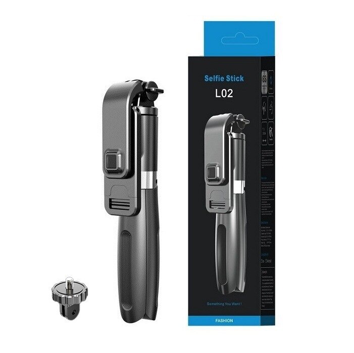 Zeallion Selfie Stick Foldable Mini Tripod Photo Live Wireless Bluetooth Remote Shutter for IOS Android Smartphones
