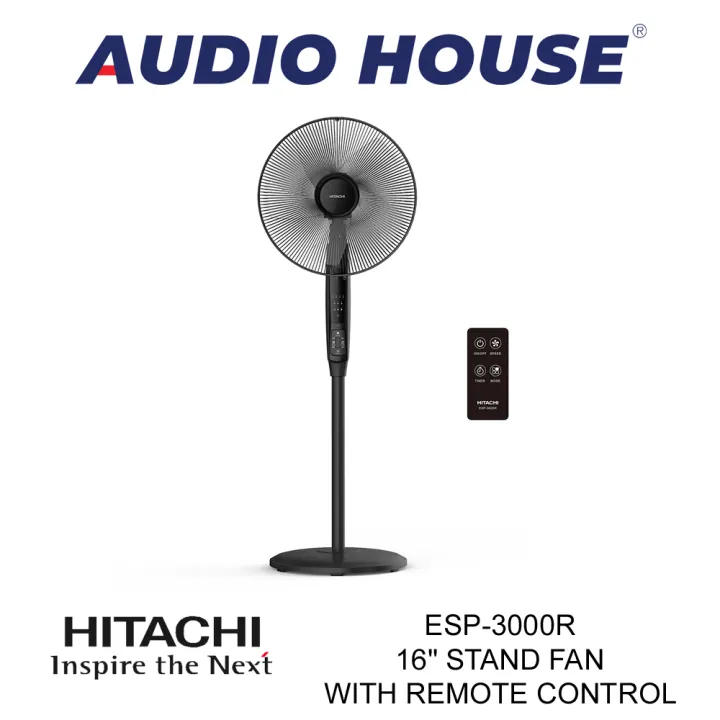 Hitachi Esp 3000r 16 Stand Fan With Remote Control 1 Year Warranty Lazada Singapore