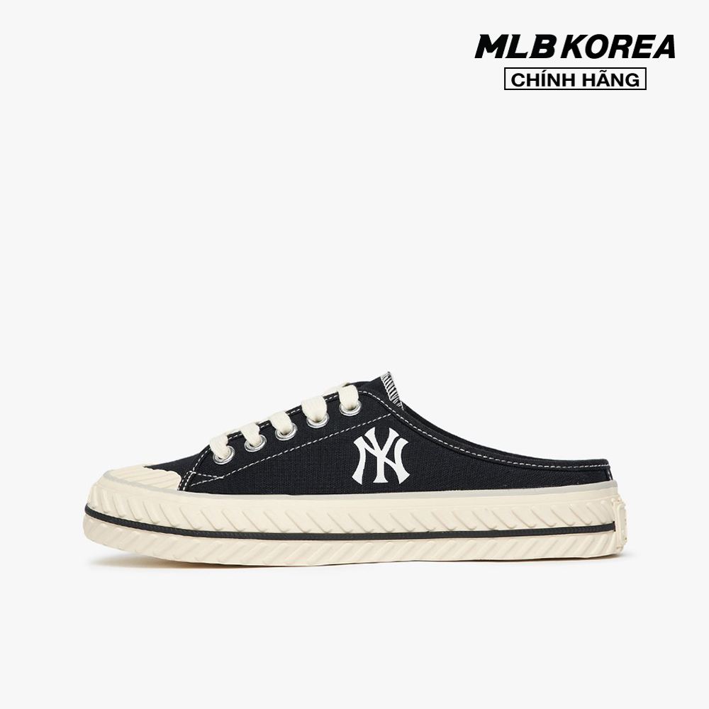 [FLASH VOUCHER 30% + MUA 2 GIẢM 10% + FREESHIP| DUY NHẤT 18/03] MLB - Giày mule thời trang Playball Origin 3AMUUA11N-50BKS