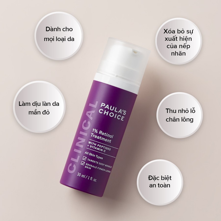 [Chiết - Minisize] Tinh chất chống lão hóa PC Clinical 1% Retinol