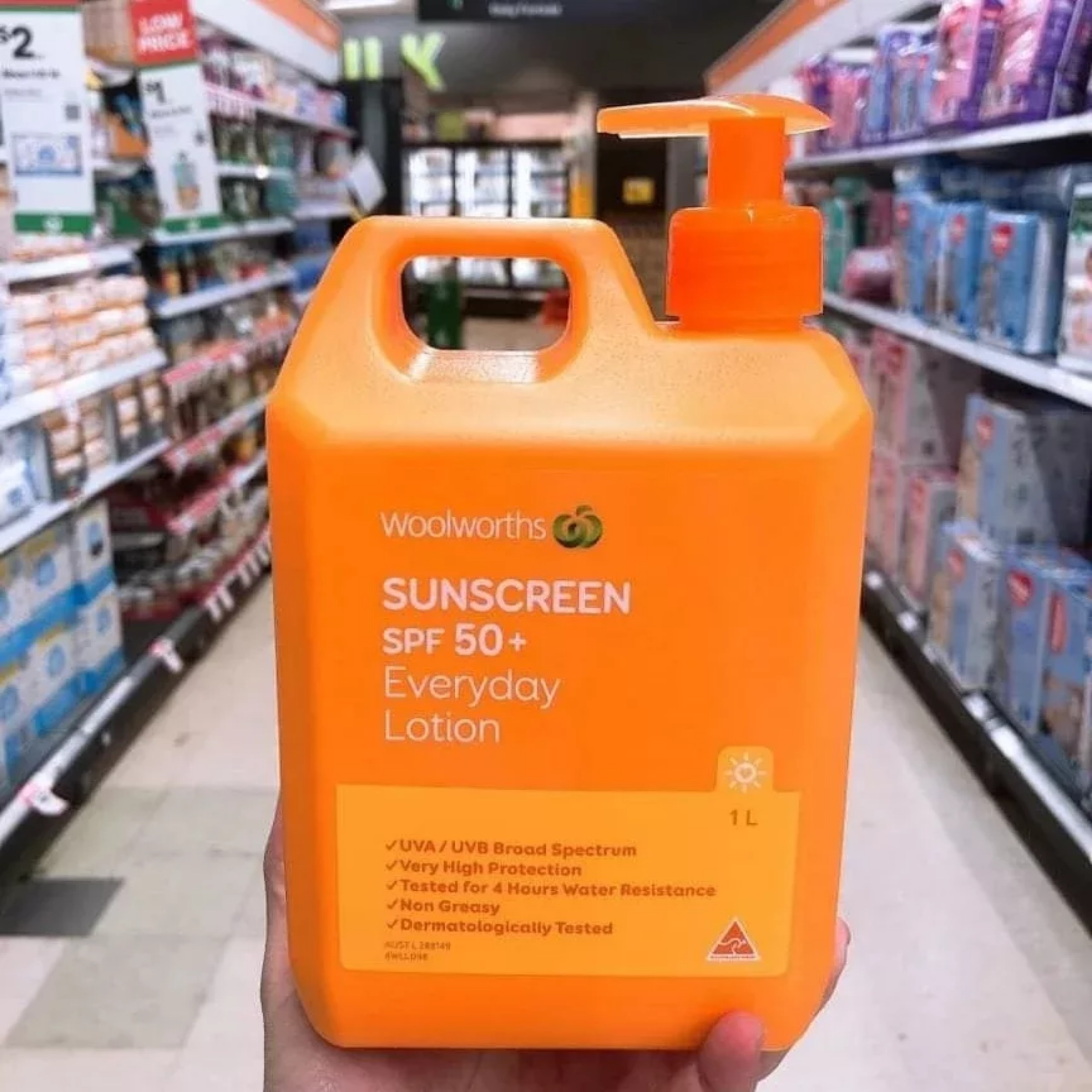 Kem chống nắng Woolworths Everyday Sunscreen SPF 50+