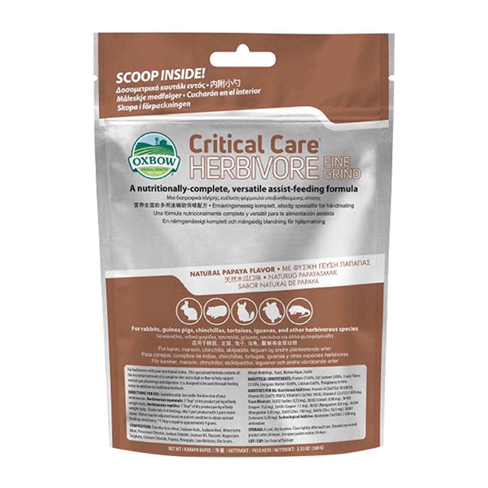 Oxbow critical care outlet guinea pig