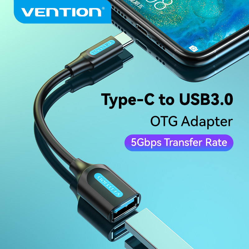Vention USB C to USB Adapter OTG Cable Type C to USB 3.0 2.0 Female Cable Adapter for MacBook Pro Xiaomi Mi 9 Type-C Adapter