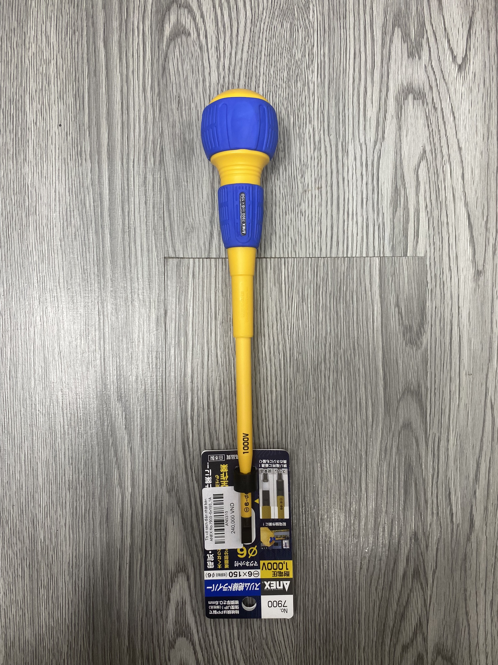 Tô vít cách điện anex no.7900 -6x150 và +2x150