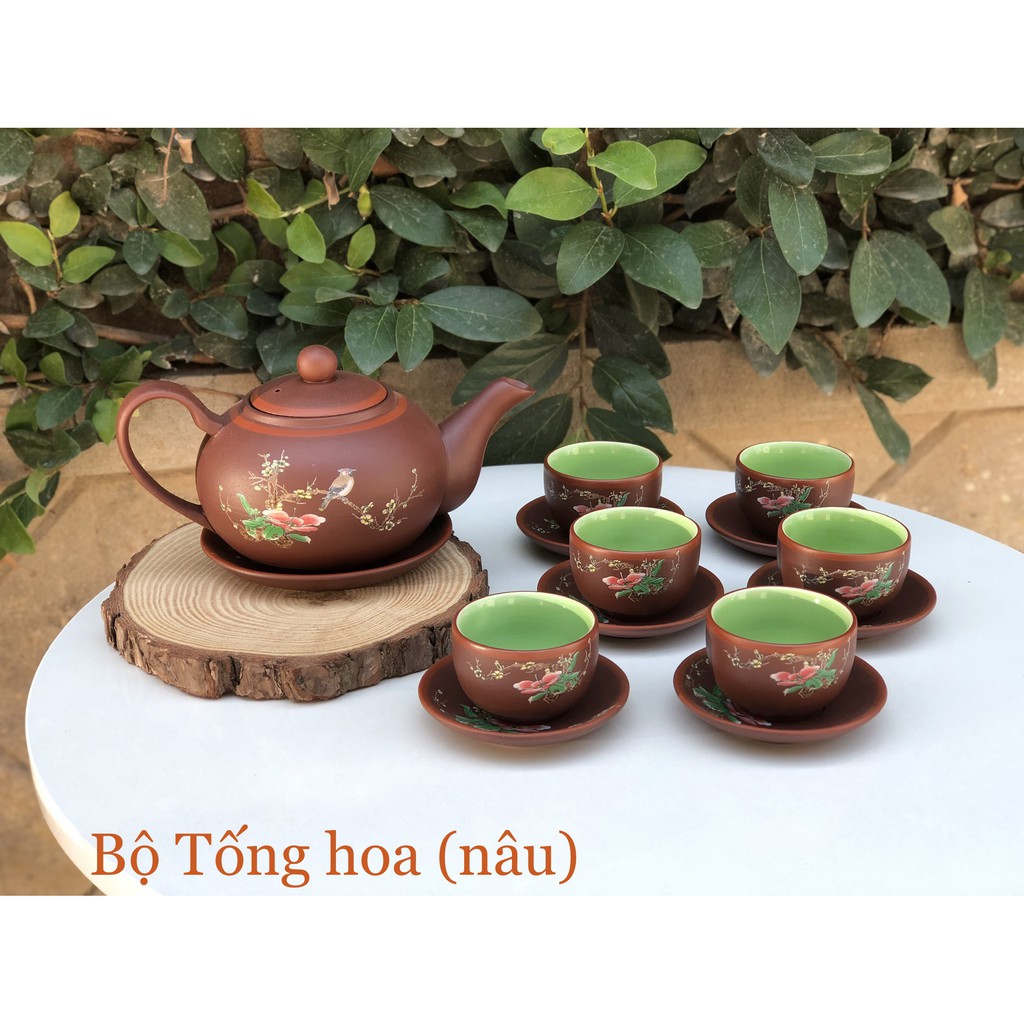 Ấm chén tử sa Bát Tràng ( chọn mẫu )