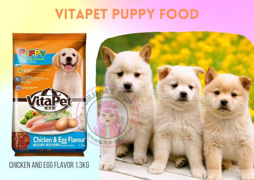 VITAPET DOG FOOD FOR PUPPY 1.3 kg Lazada PH