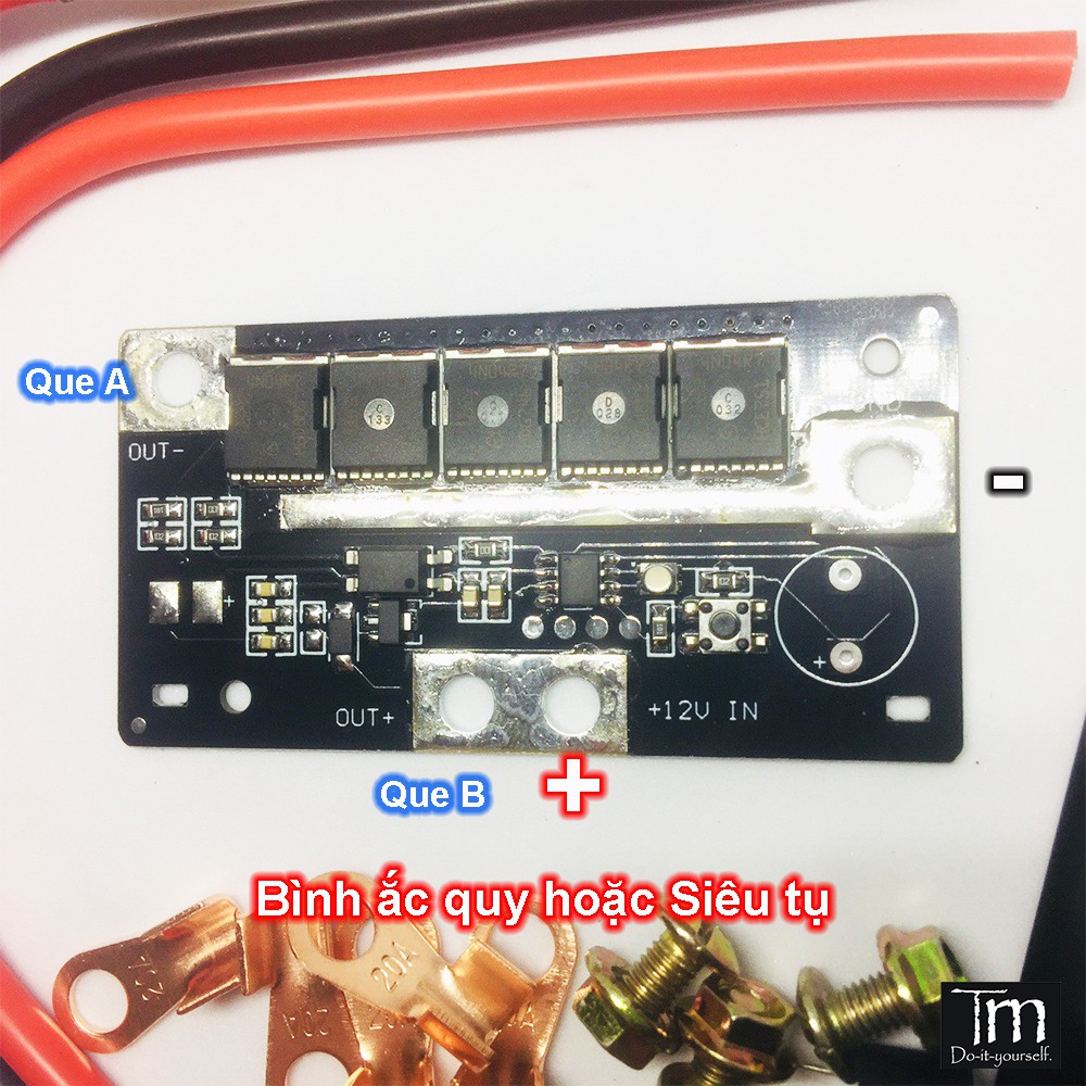 Mạch Hàn Cell Pin 5 Fet 12V Acquy - Siêu Tụ