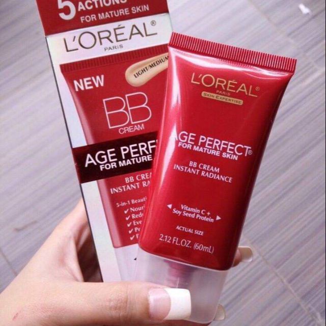 Kem Lót-Kem Nền BB loreal Đỏ