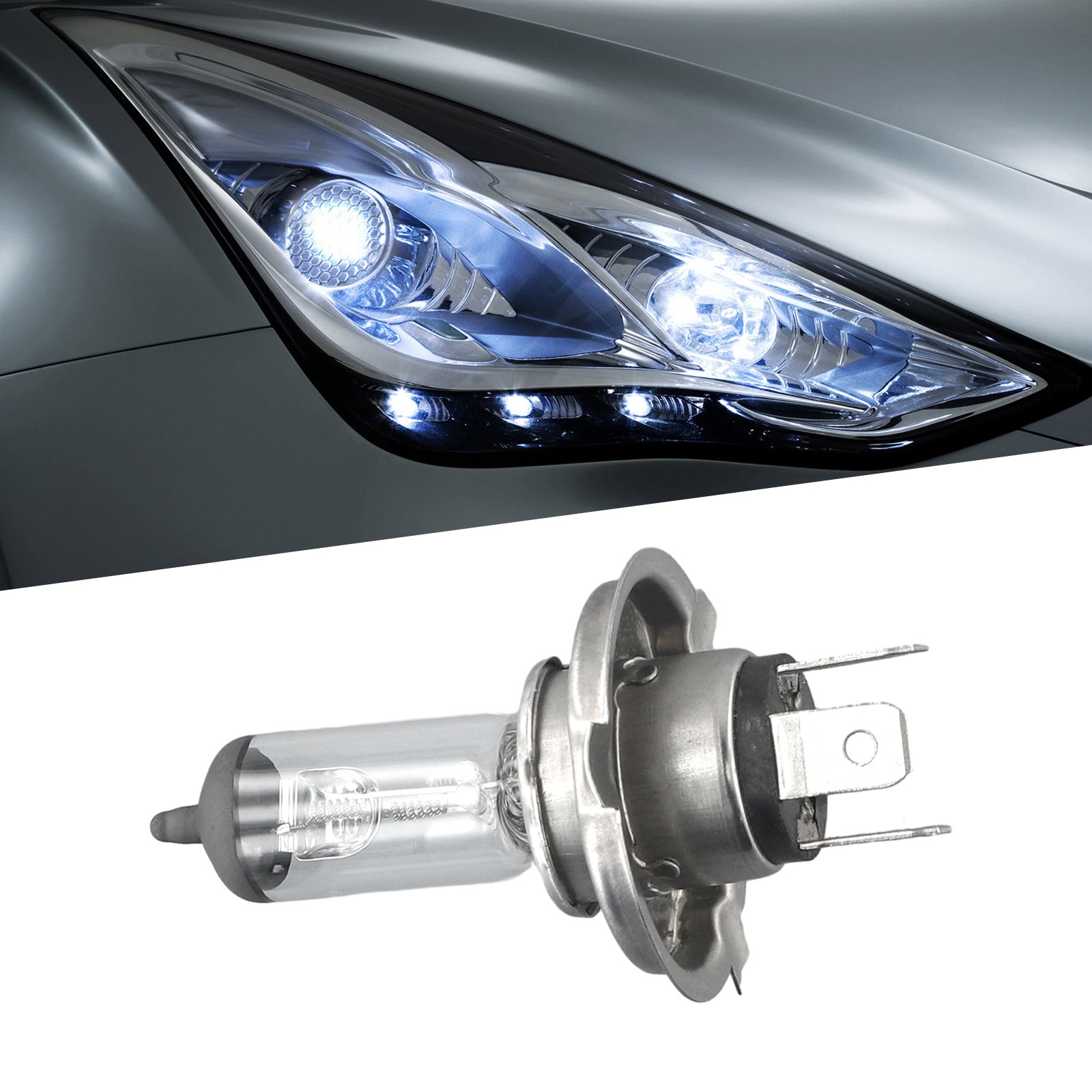 Halogen Lamp Car Headlight 3200K Car Headlight Halogen Headlight Bulb Brand New