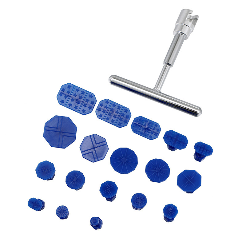 Car dent repair tool, sheet metal free repair short T-pull repair puller