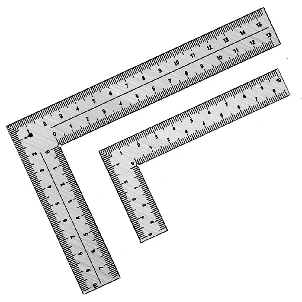 Office Accessories Stainless Steel L Square Ruler Measuring Tool High ...