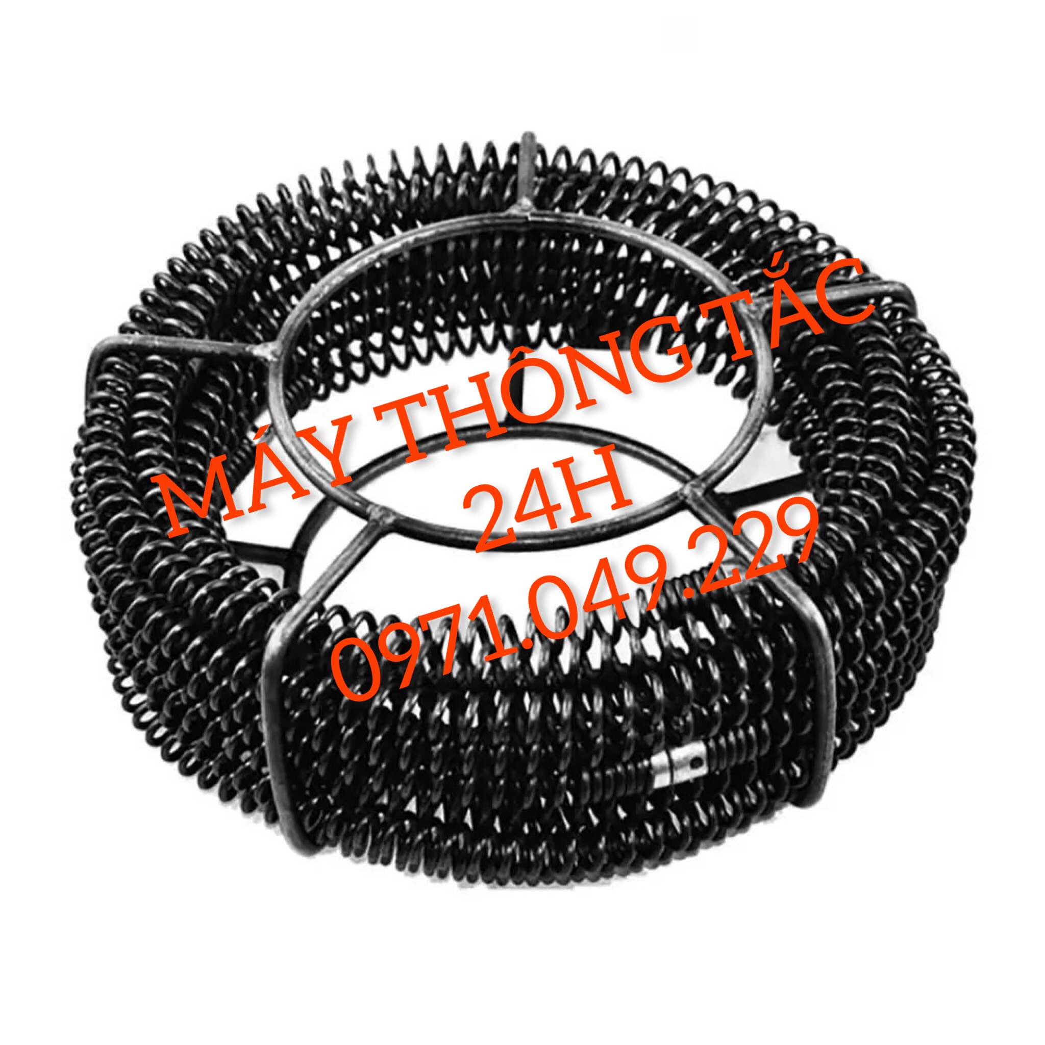 Dây thông tắc cống dùng máy khoan dài 15m