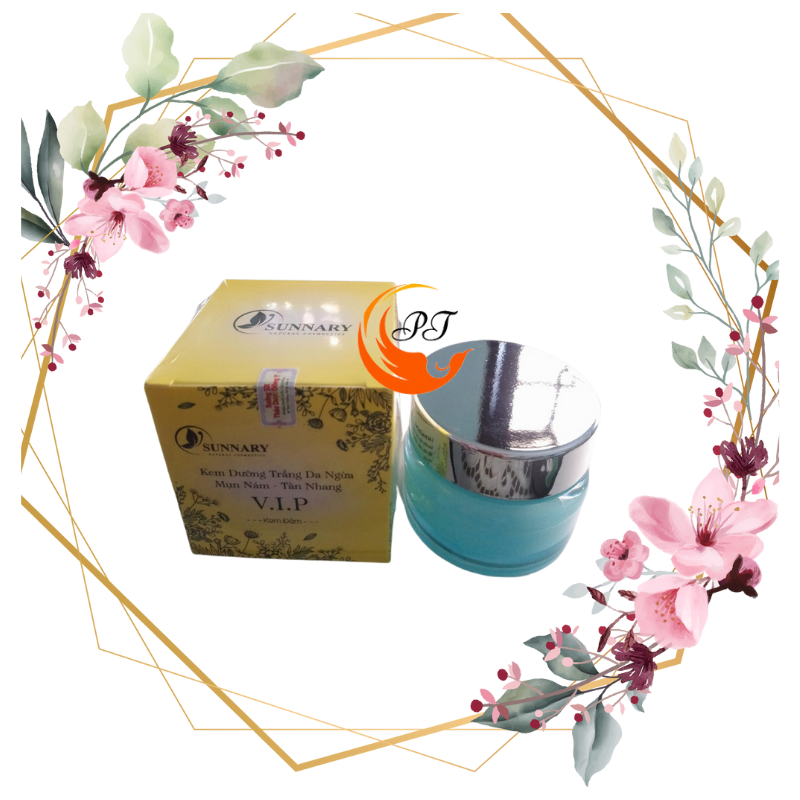 Sản phẩm chăm sóc da mặt Sunnary Kem face đêm dành cho da nám da không đều màu ức chế nám se khít lỗ chân lông trắng mờ vết thâm xóa sạm nám